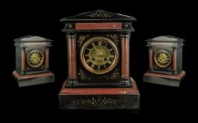 Belgium Slate Mantle Clock, architectura