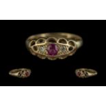 Antique Period - Attractive 18ct Gold 3