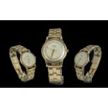 Rotary 17 Jewels 1950's Gents 9ct Gold Cased Mechanical Wrist Watch with Excellent Gold Tone