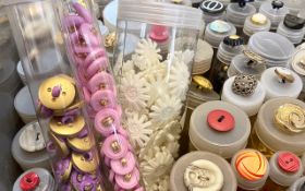 Haberdashery Interest - Large Collection of Buttons,