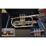 Yamaha Trumpet, brass, in fitted hard shell case. Excellent condition.