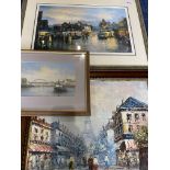 Graham Twyford Limited Edition Signed Print, 'Ambleside by Twilight', image size 12" x 19",