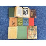 Collection of Rare Antique Books, 10 in total, including Enid Blyton, John Ploughman's Pictures,