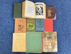 Collection of Rare Antique Books, 10 in total, including Enid Blyton, John Ploughman's Pictures,