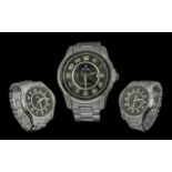 Bulova - Precisionist Gents Stainless Steel Heavy Wrist Watch.