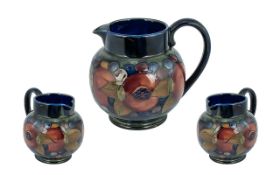 Moorcroft Handled Jug, Stamped Moorcroft to Base, Pomegranates Design. Approx 5 Inches High.