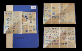 Stamp Interest Persia Iran Collection 1876 to 1960 mint or used in old album with approx 500 stamps