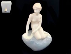 Royal Collection 'The Little Mermaid of Copenhagen', Dutch, measures 5" high.