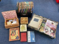 Box of Vintage Sewing Patterns, all in excellent condition, approx. 40 in total.