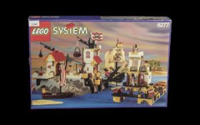Vintage Lego Interest Set 6277: Imperial Trading Post (Boxed) Contents and instructions in