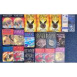 Harry Potter Interest - 18 Hardback & Paperback Copies of Harry Potter books, assorted titles.