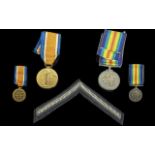 Collection of WWI and WWII Medals comprising WWI medals awarded to Pte. W. Carter, R.Lancs.R.