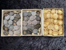Collection of Genuine Horn Buttons, appr