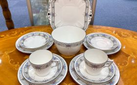 Shelley No. 11167 Art Deco Style Set, co