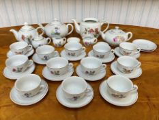 Two Children's China Tea Sets, comprisin