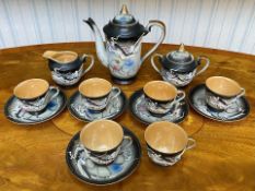 Oriental Tea Set by Fairylite, Vintage F