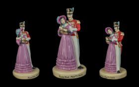 Royal Doulton Handpainted Collector's Club, Limited Edition Advertising Figur 'Quality Street