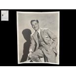 Vintage Errol Flynn Signed Photo, measures 8'' x 10''. Comes with Certificate of Authenticity from