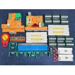 Train Set Interest - Box of Tomy Large Track, station houses, accessories, etc. Ideal for the