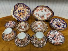 Collection of Royal Crown Derby Porcelain, comprising oval dish No. 2449 10'' diameter, four 8''