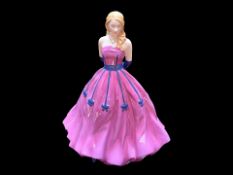 Royal Doulton Lady Figurine, 'Happy Birthday 2021' HN 5937. Happy Birthday 2021 figurine, approx.