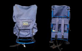 Vintage Backpack on Frame by Peters Stor