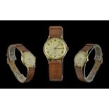 Zenith Gents 9ct Gold Cased Mechanical W