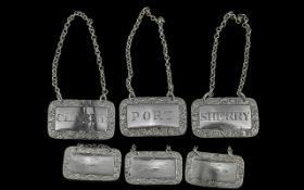 George III Sterling Silver Superb Set of