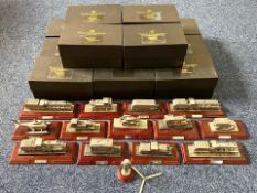 Collection of Royal Hampshire 'Thomas & Friends' Pewter Trains Collection, comprising James, Duke,
