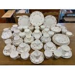 Mayfair Tea Service comprising 25 cups, 28 saucers, 15 side plates, milk jug, four bowls,