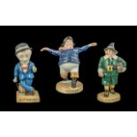 Three Royal Doulton Limited Edition Advertising Figures, comprising Skegness 'The Jolly Fisherman',