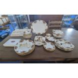 Collection of Royal Albert 'Old Country Roses', including four cups, saucers and side plates,