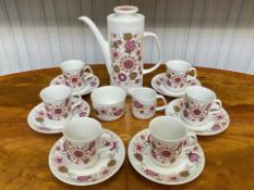 JG Meakin Studio Pottery Coffee Set comp