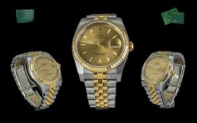 Rolex - Oyster Perpetual Date-Just 18ct