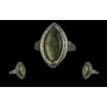 Labradorite Solitaire Ring, the 8.5ct, m