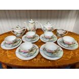 Oriental Bone China Tea/Coffee Set, comp