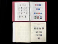 Stamp Interest - Two Stamp Albums with b