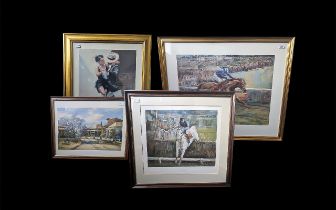 Collection of Four Framed Prints. First