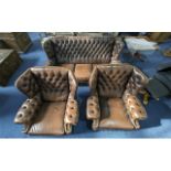 3 Piece Chesterfield Suite.