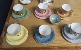 Royal Albert Gossamer 18 Piece Tea Service - To Include Six ups, 6 Saucers,