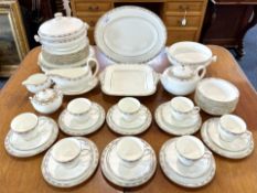 Wedgwood Colchester Dinner Service - To Include, Plates, Cups, Saucers, Lidded Tureen,