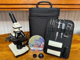 Bresser Biolux AL Professional Microscope - With All Accessories And Travel Case.
