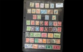 Stamp Interest - Collection of New Zealand Stamps. Three sheets in total.
