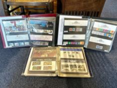 Three Albums of GB Presentation Packs, includes Welsh, Diana, Beatrix Potter and Paul McCartney.