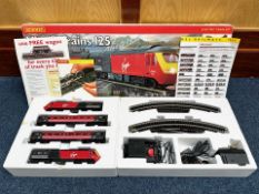 Hornby Virgin Trains 125 Electric Train Set, boxed, Birmingham International. Appears unused.