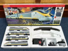 Hornby Eurostar Electric Train Set, boxed, as new.