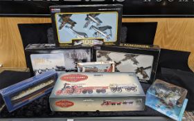 Collection of Die Cast Boxed Models, including Corgi 100 Years of Flight, Corgi A Century of War,