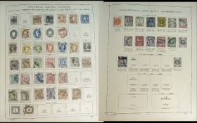 Stamps Interest GB, Europe, + Scandinavia in large thick schaubek album printed for stamps from 1840