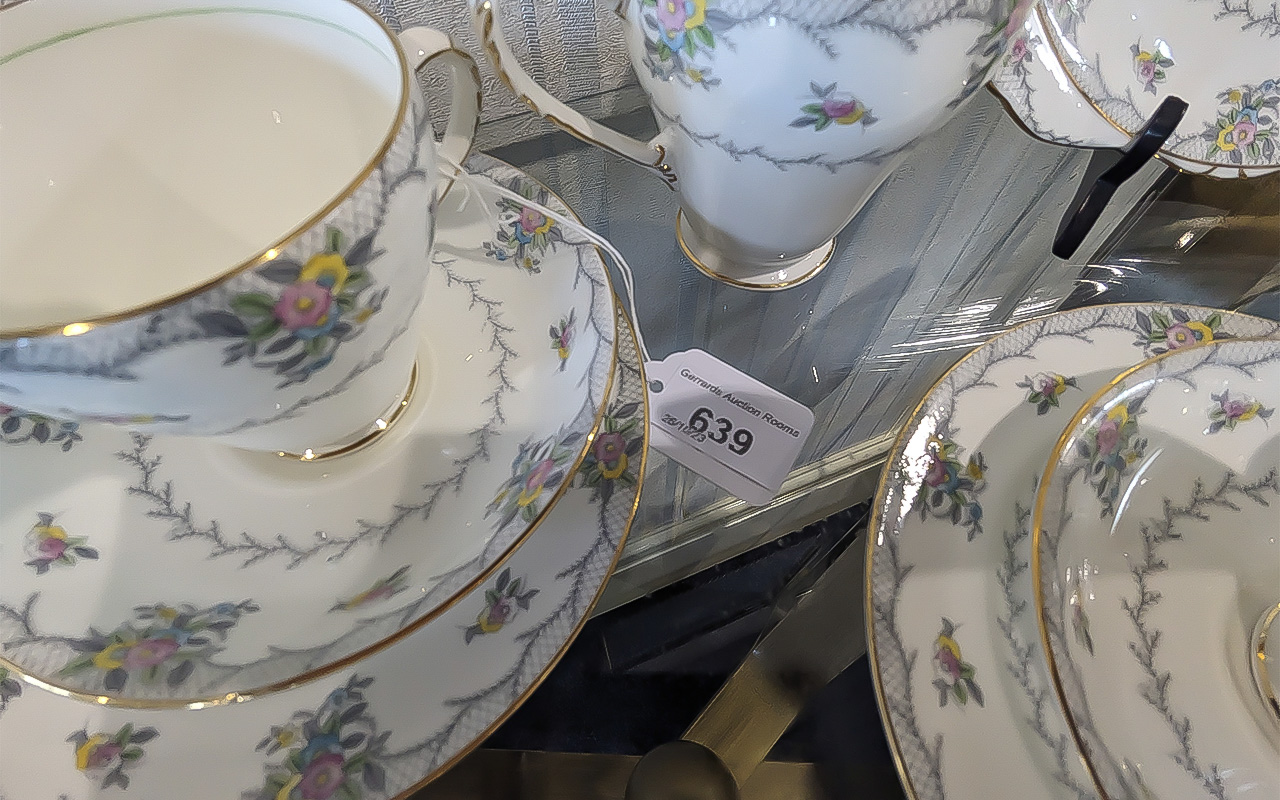 Grafton China Tea Service 'Pevensey', in - Image 5 of 10