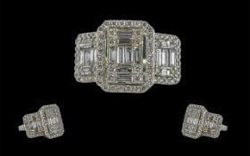 Certificated Large Triple Cluster Ring S